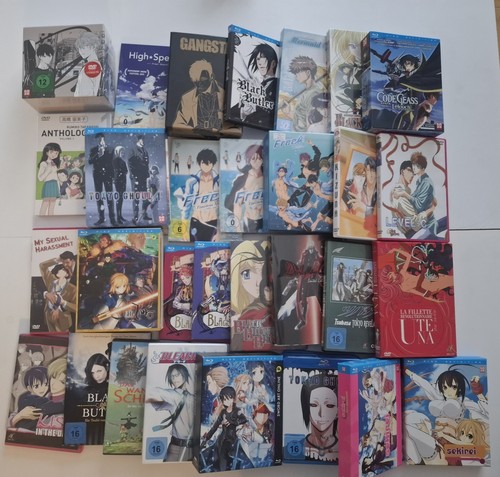 Manga anime dvd blu ray - dvd,